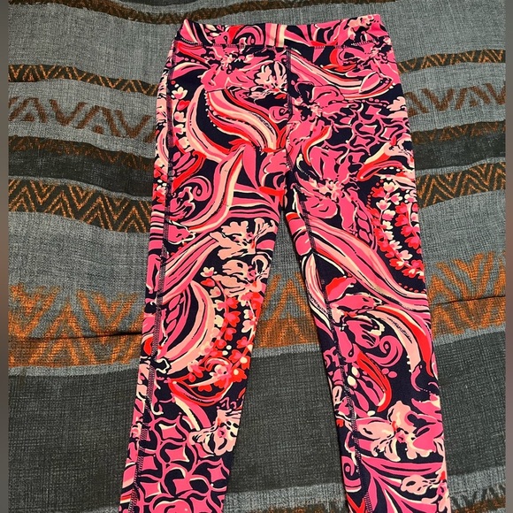 Kids- Lily Pulitzer exercise pant/ leggings - Picture 1 of 5